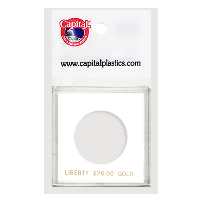 Capital Plastics Krown Coin Holder - Liberty $20 Gold
