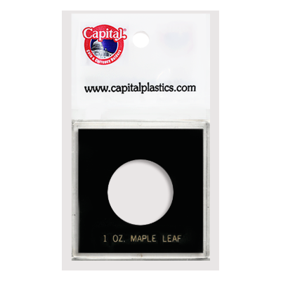 Capital Plastics Krown Coin Holder - 1 oz. Maple