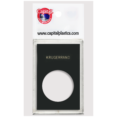 Capital Plastics Caps Coin Holder - 1 oz. Krug