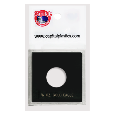 Capital Plastics Caps Coin Holder - 1/4 oz. Eagle