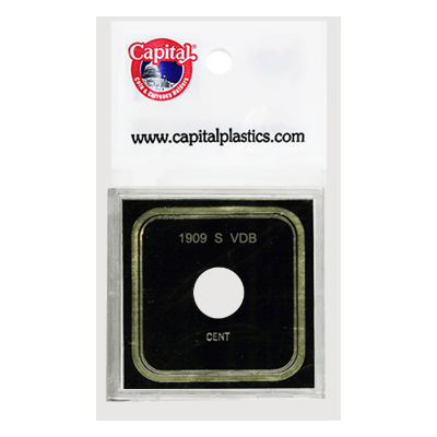 Capital Plastics VPX Coin Holder - 1909S VDB