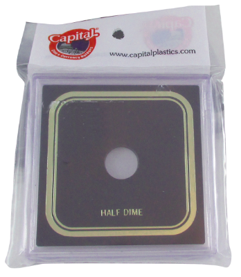 Capital Plastics VPX Coin Holder - Half Dime Odd Type