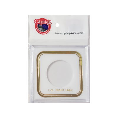 Capital Plastics VPX Coin Holder - 1 oz. Silver Eagle