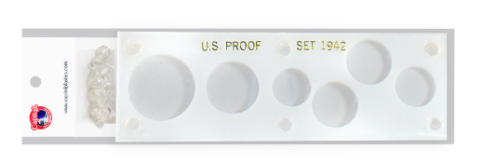 U.S. Proof Set 1942 (2 Nickel Openings)