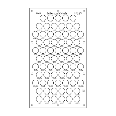 U.S. Jefferson Nickels 2011-2033 S. Pr.