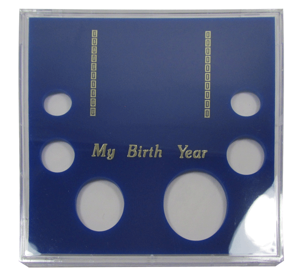 My Birth Year (ASE$, .50, .25, .10, .05, .01)Blue