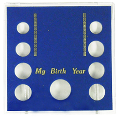 My Birth Year (.5, 5 quarters, .10, .05, .01)