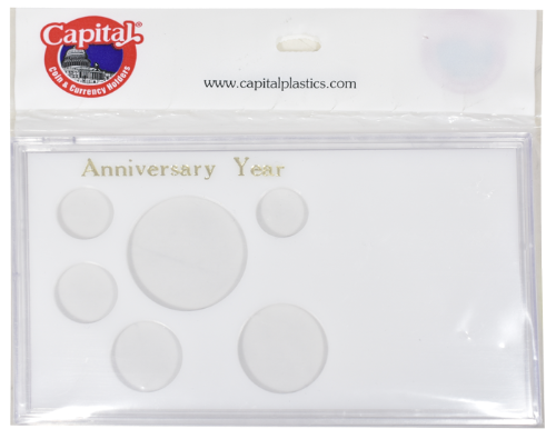 Anniversary (SE $, .50, .25, .10, .05, .01)