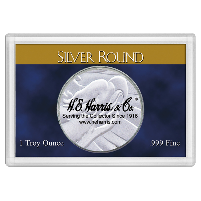Silver Round Frosty Case