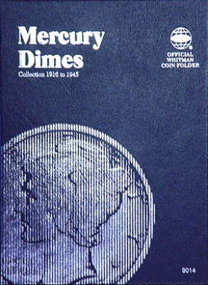 Mercury Dime Folder, 1916-1945