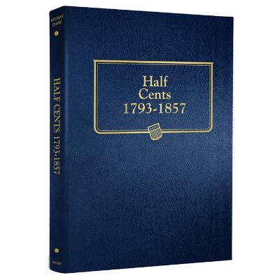 Half Cent Album 1793-1857