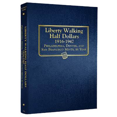 Walking Liberty Half Dollar Album 1916-1947