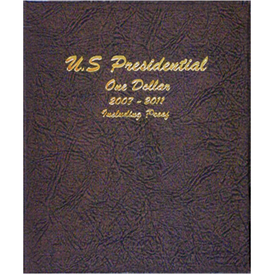 Presidential Coins 2007-2011 Vol 1, P&D with proof