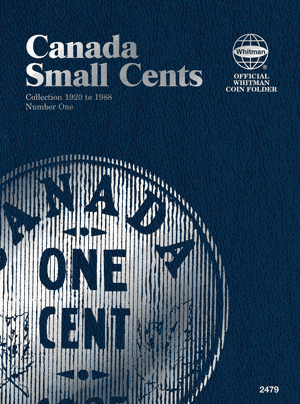 Canadian Small Cents Folder Vol I 1920-1988
