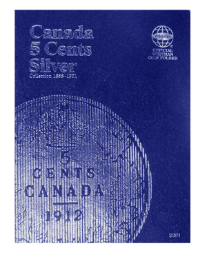 Canadian 5-Cent Folder 1858-1921