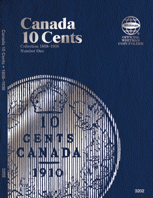 Canadian 10-Cent Folder 1858-1936