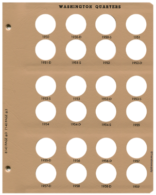 Washington Quarters with Proof Replacement Page 3