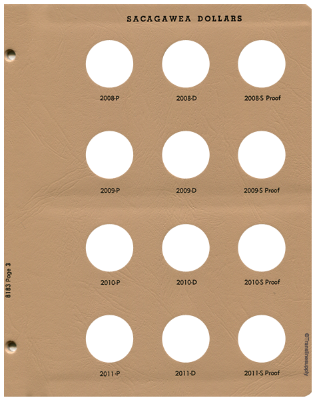 Sacagawea Dollars with Proof Replacement Page 3
