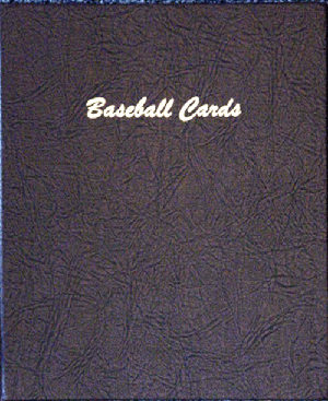 Baseball Cards 15 Pages Vinyl 4 pockets