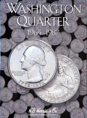 Washington Quarters Folder No. 3 1965-1987