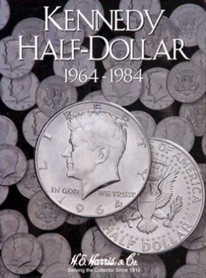Kennedy Half Dollar Folder No. 1 1964-1984