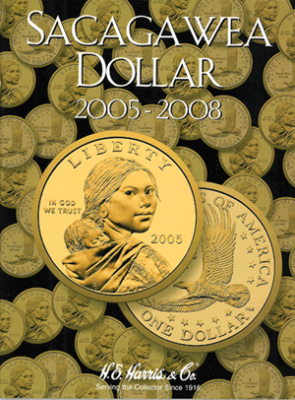 Sacagawea Dollar Folder  2005-2008