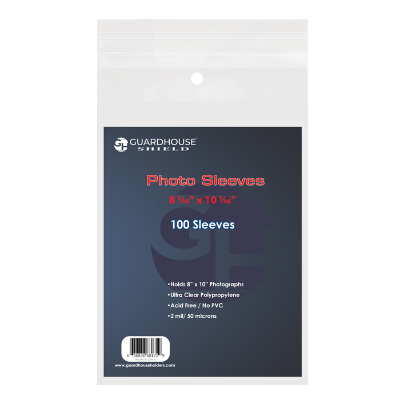 Shield Sleeve for 8 x 10 Photos & Prints