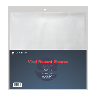 Shield Sleeves for Vinyl Records (2 Mil / 0.05 mm / PP )