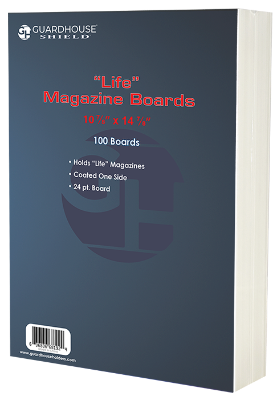 Life Magazine Backing Boards (10 7/8 x 14 7/8) - 100 Pack