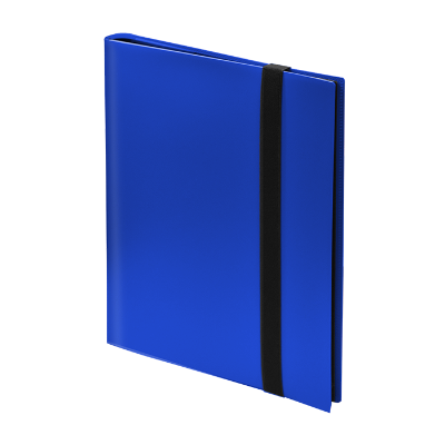 9 Pocket Trading Card Folio - Blue