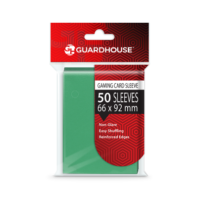 Gaming Card Sleeves - Green