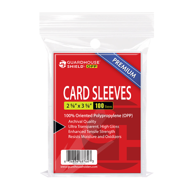 Shield OPP - Trading Card Sleeves - Premium OPP Trading Card Sleeves