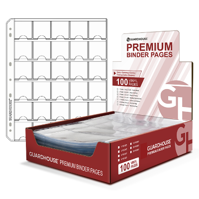 30 Pocket Guardhouse Vinyl Notebook Pages