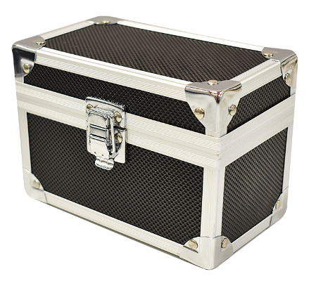 Falcon Series 10 Slab Box - Black Aluminum Finish