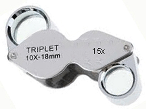10x & 15x Twin Lens Triplet Loupe