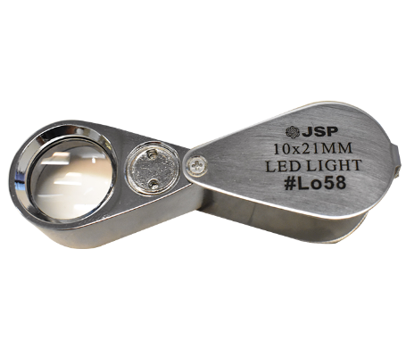 10x Loupe with LED Light - 21mm