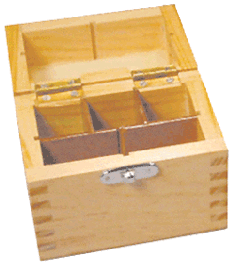 Gold Test Acid Box - Capacity for 3 Bottles, Stones and Picks