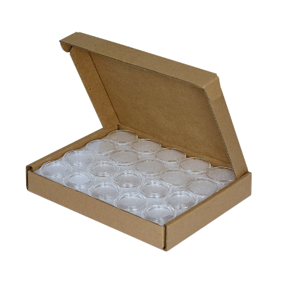 1/4 oz Gold Eagle 22mm direct fit EvoCore coin holders - (S dia) / 50 per box.