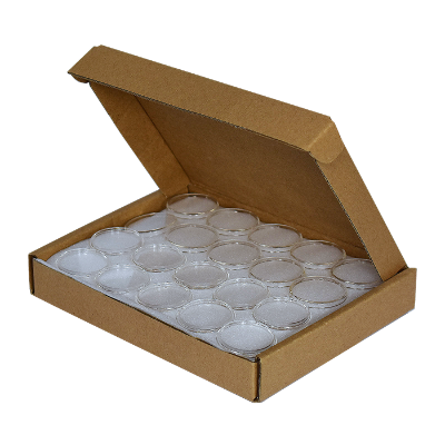Small Dollar 26.5mm Direct-Fit EvoCore coin holders - (S dia Ring Fit) / 50 per box.