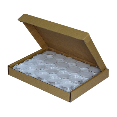1 oz Gold Eagle 32mm direct fit EvoCore coin holders - (L dia) / 50 per box.