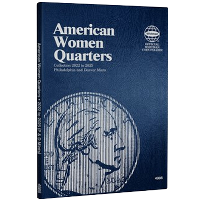 American Women Quarters 2022-2025 Folder Philadelphia and Denver Mints