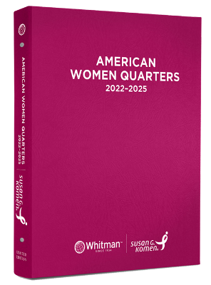 American Women Quarters Album 2022-2025 Susan G. Komen