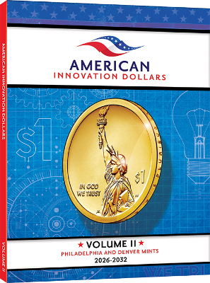 American Innovation Dollars Vol II Folder (2026 - 2032)