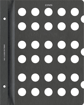 Blank Page, Cent (Black)