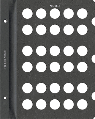 Blank Page, Nickel (Black)