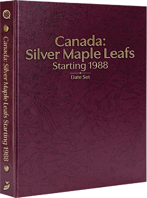 Canada Silver Maple Leafs: Starting 1988 Date Set (Burgundy)