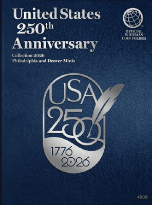 Official Whitman Folder - P&D 2026 - 250th America Celebration