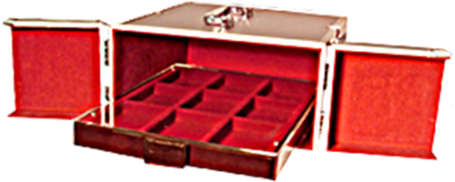 Aluminum 3-5 Tray Case - MB KOFFER 5