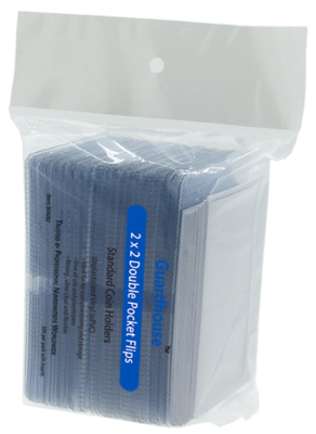 2x2 Coin Flip - Unplasticized 100 Pack with Inserts