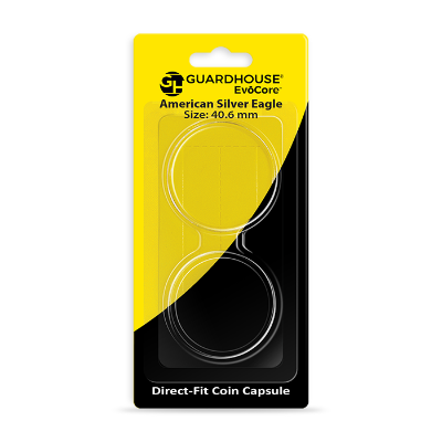 American Silver Eagle Direct Fit EvoCore Capsule - Retail Card
